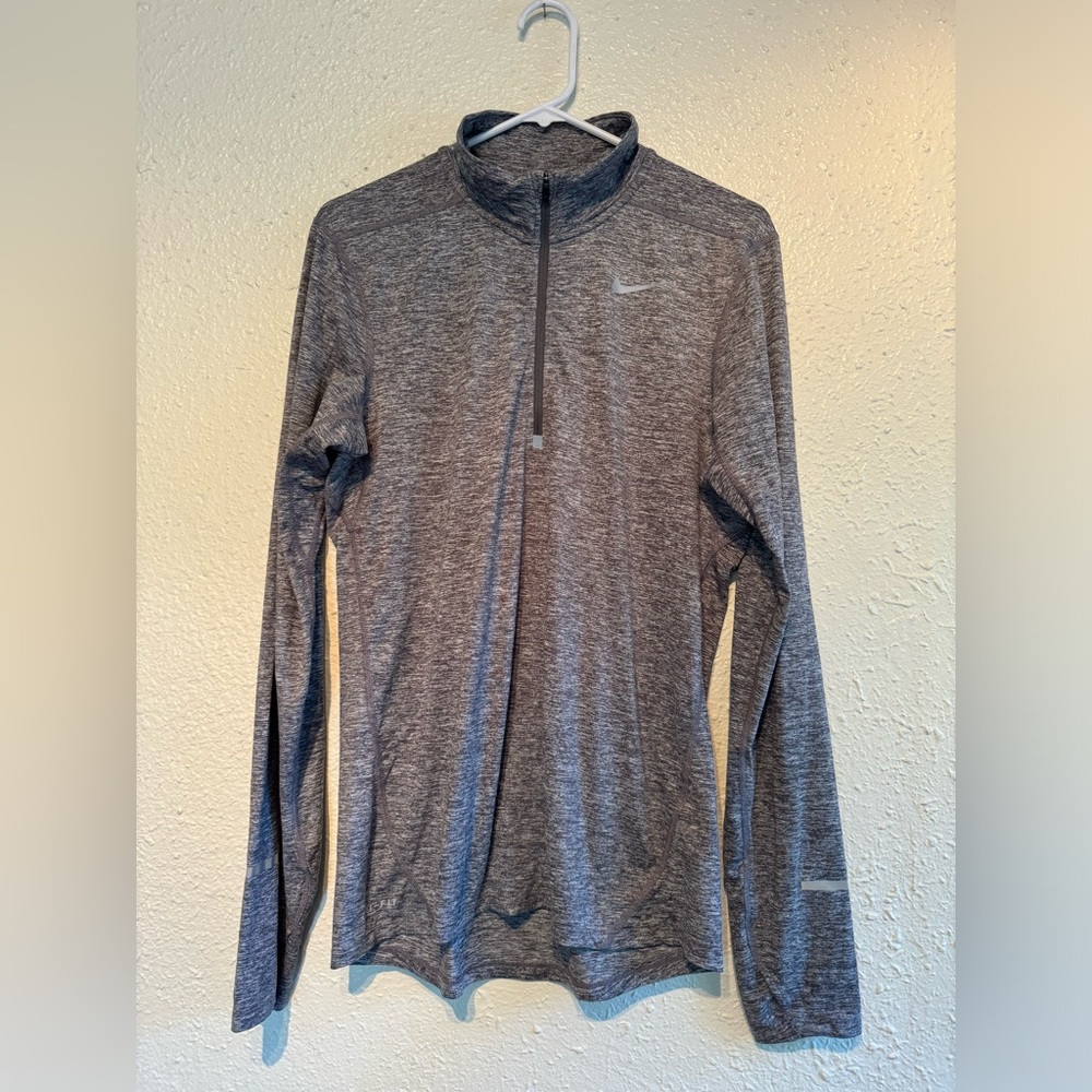 Nike Running Dri Fit Quarter Zip Jacket